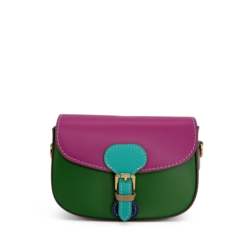 Mini-sac en cuir lisse MINI MADDY Multicolore 14