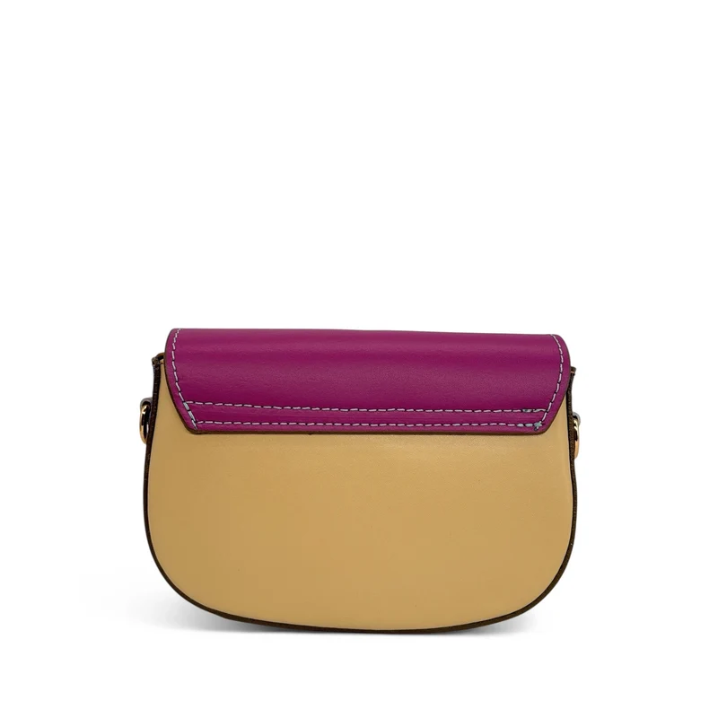 Mini-sac en cuir lisse MINI MADDY Multicolore 14