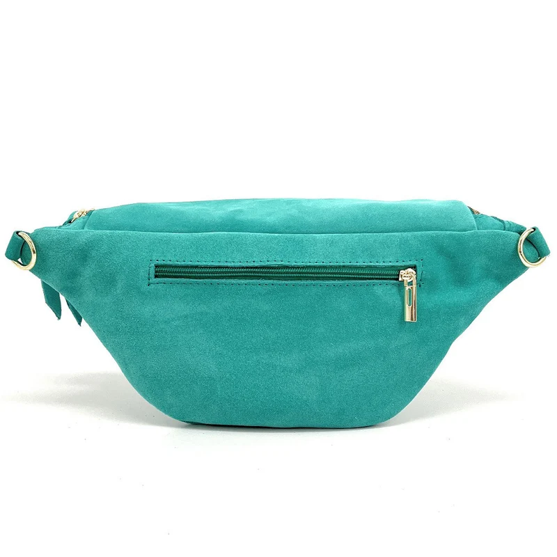 Sac banane en daim LILOU SUEDE Lagon