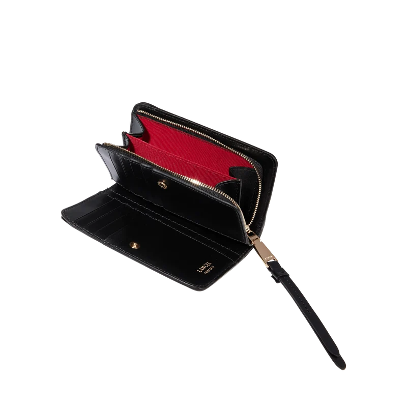 RECTANGULAR ZIP COMPACT WALLET