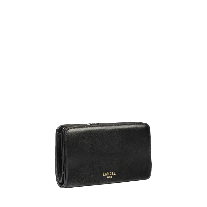 RECTANGULAR ZIP COMPACT WALLET
