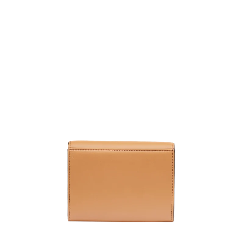 Rectangular flap compact wallet