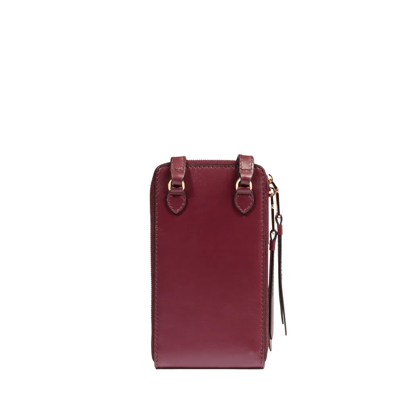 MINI ZIP VERTICAL BAG WITH POCKET