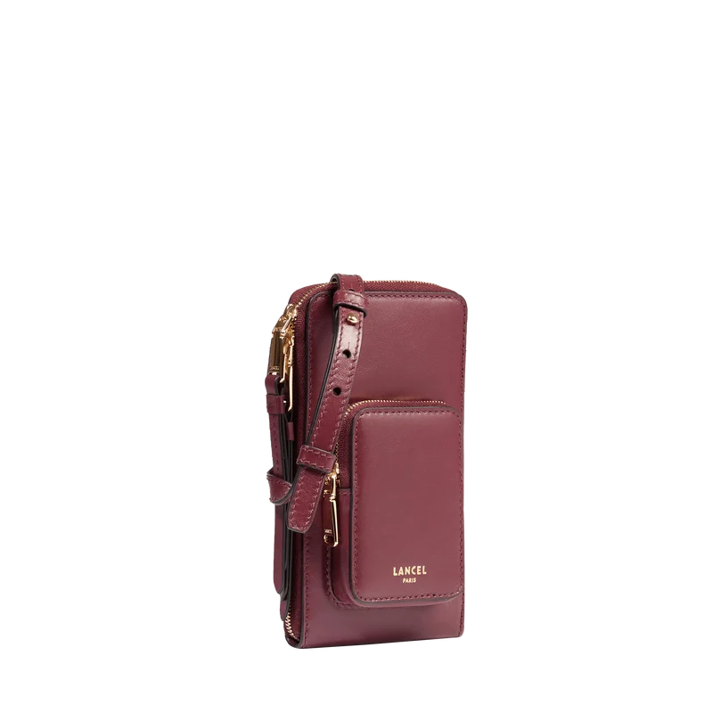 MINI ZIP VERTICAL BAG WITH POCKET