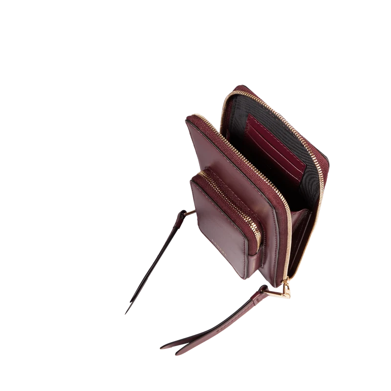 MINI ZIP VERTICAL BAG WITH POCKET