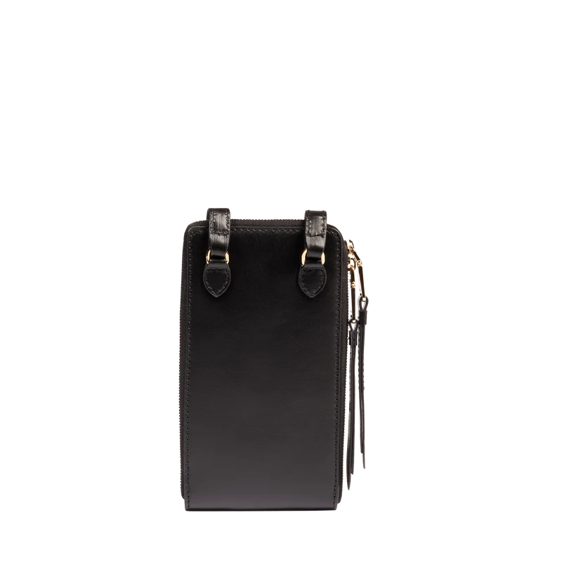 MINI ZIP VERTICAL BAG WITH POCKET