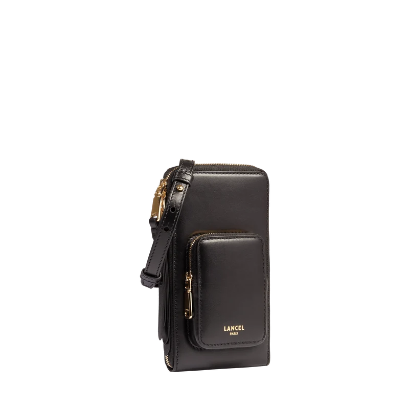 MINI ZIP VERTICAL BAG WITH POCKET