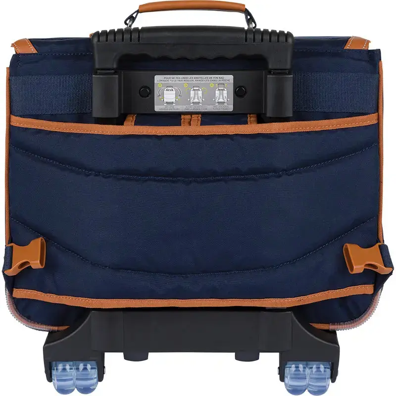 Cartable roulettes Tann's "Camille" 38cm