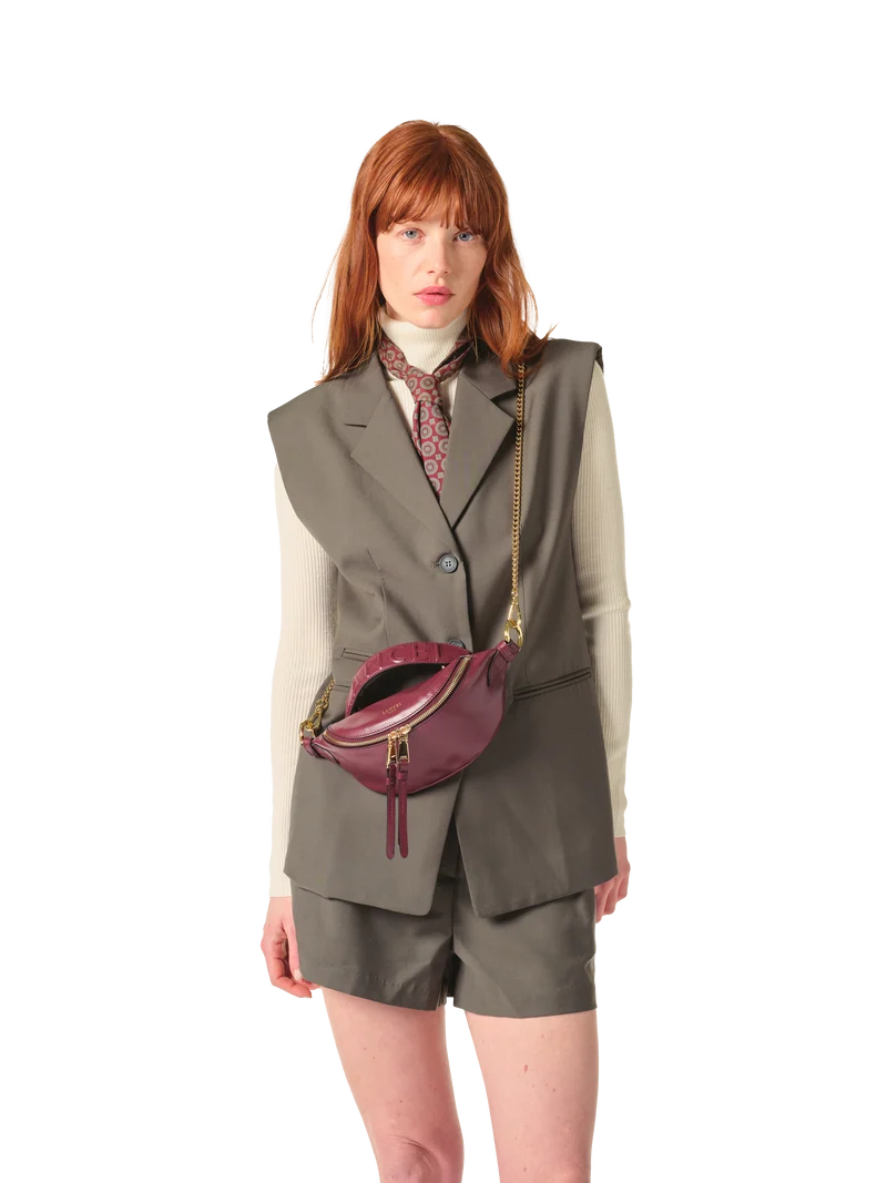 MINI ZIP CROSSBODY BAG