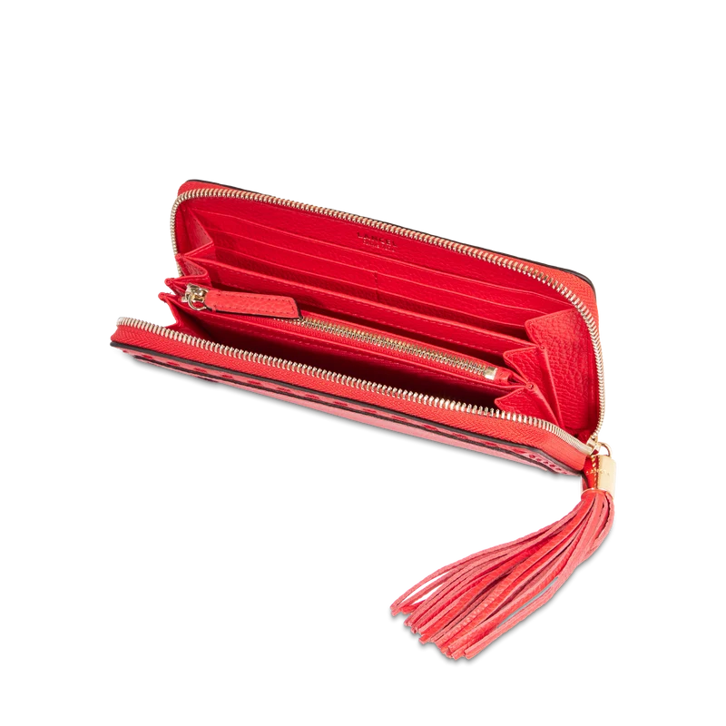 Long zip wallet