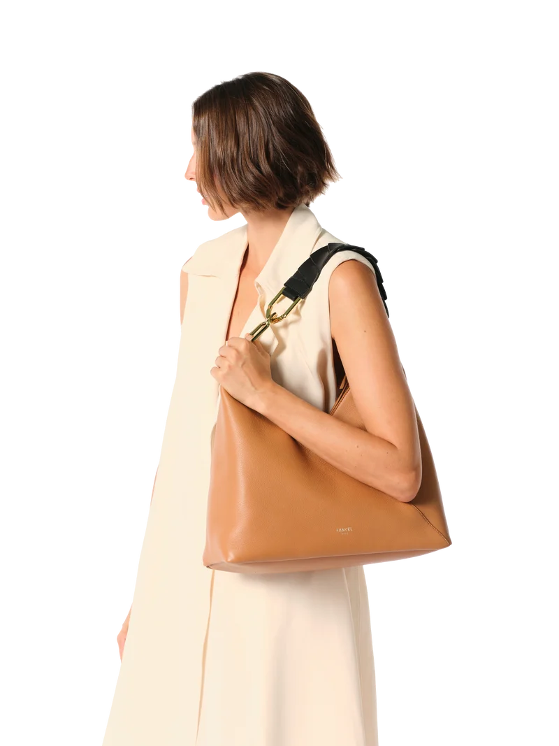 L zip hobo bag