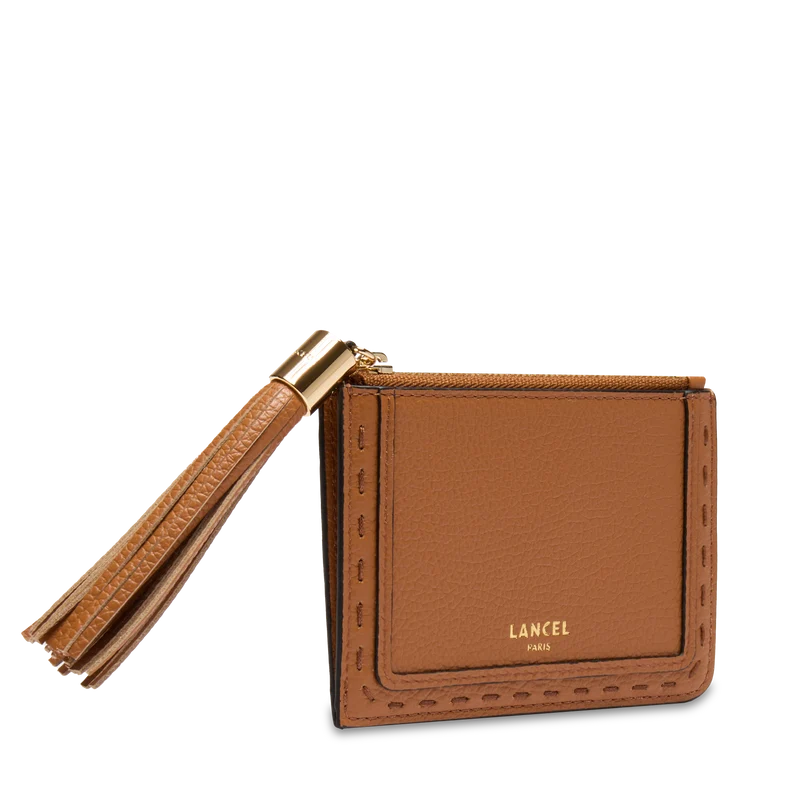 L ZIP CARDHOLDER WITH GUSSET