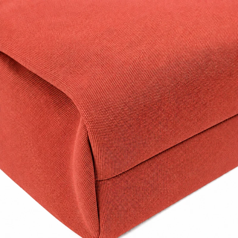Sac à dos en toile et cuir TRINITE L Rose corail