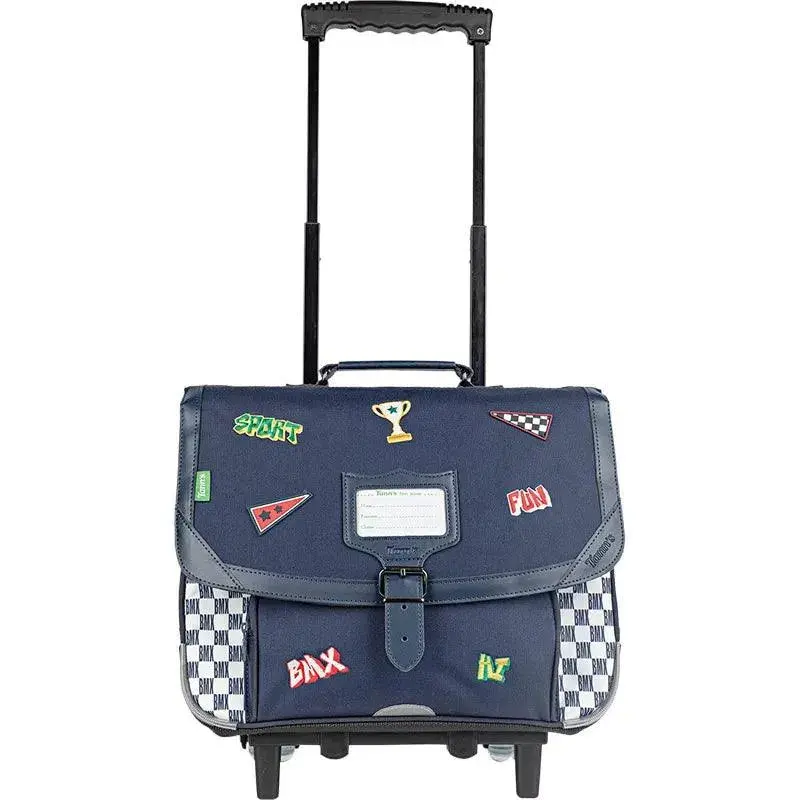 Cartable roulettes Tann's Matheo 38 cm