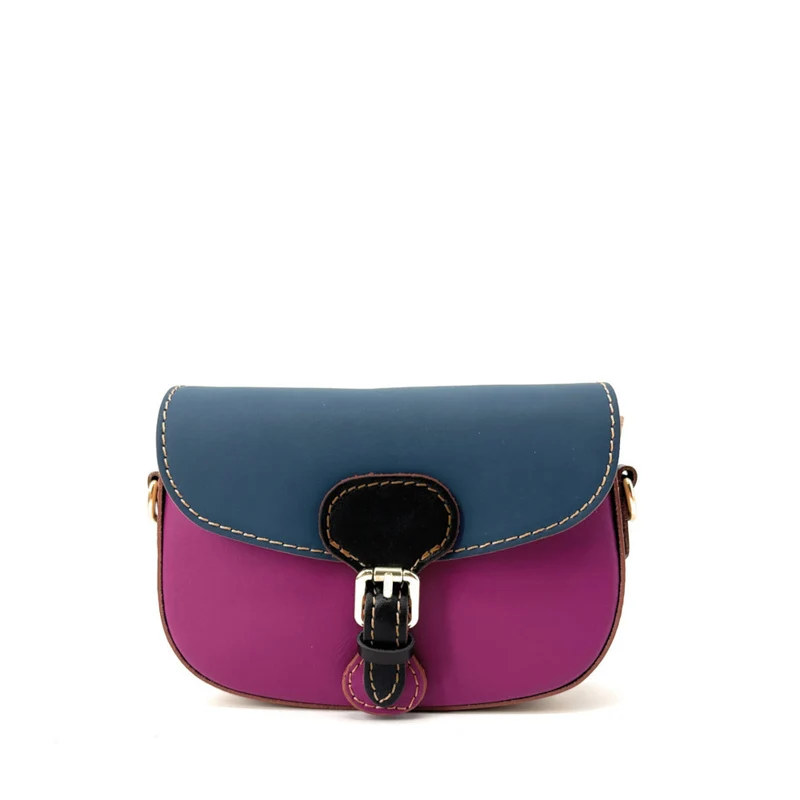 Mini-sac en cuir lisse MINI MADDY Multicolore 5
