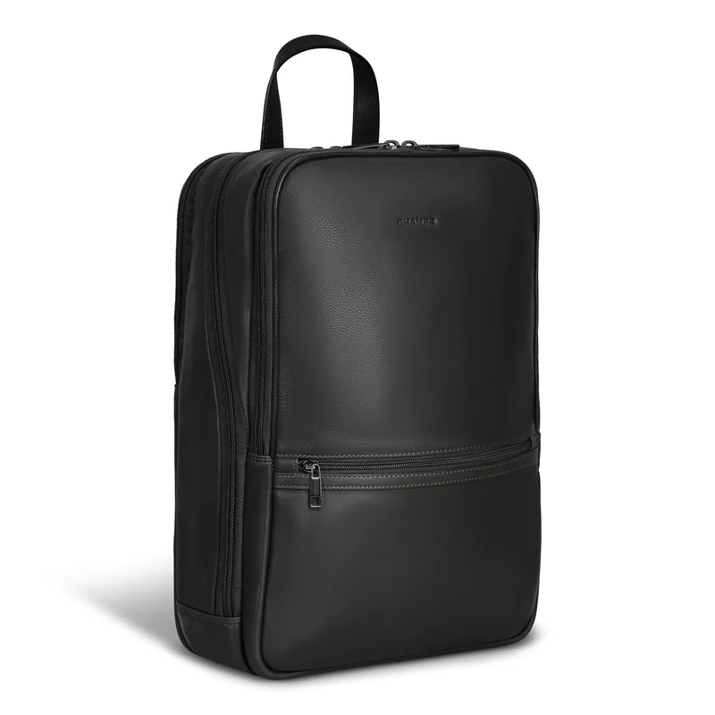Onyx / Leather Classic Backpack *Drop Ship*
