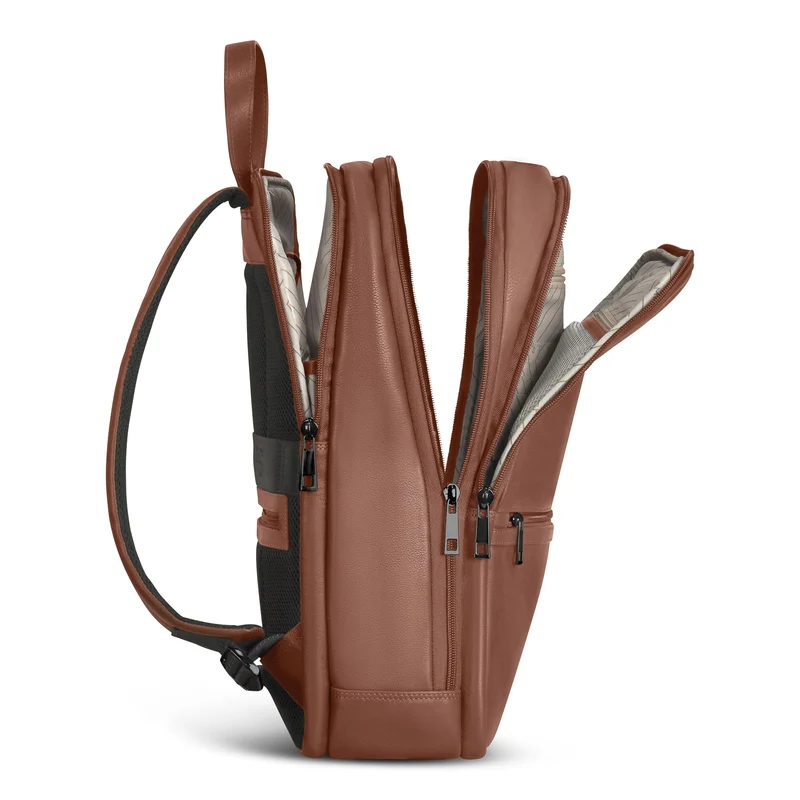 Onyx / Leather Classic Backpack *Drop Ship*