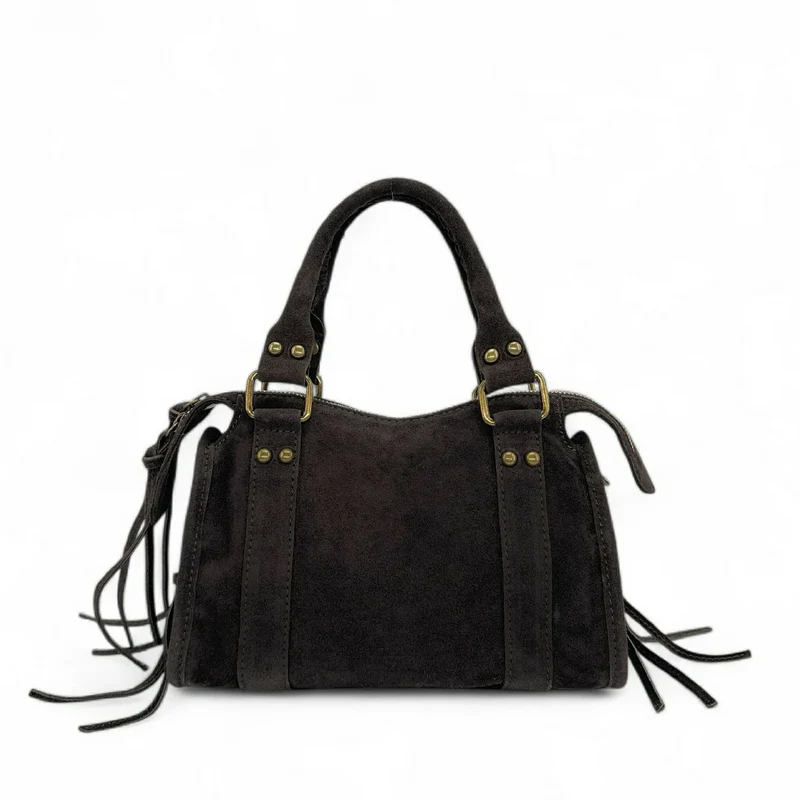 Mini-sac en daim STORM SUEDE MINI Chocolat