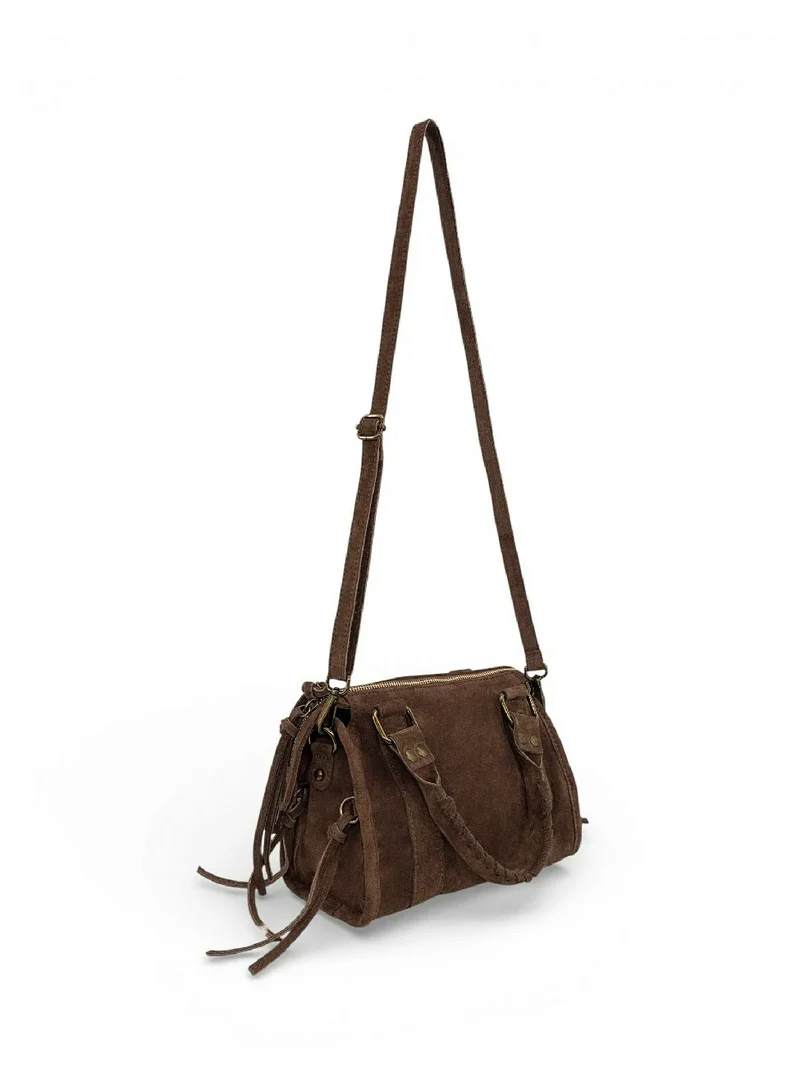 Mini-sac en daim STORM SUEDE MINI Moka