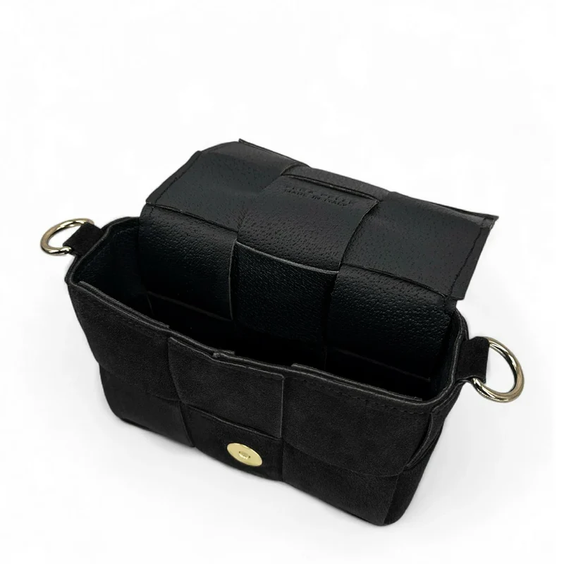 Micro sac en daim TWENTY TWO Noir