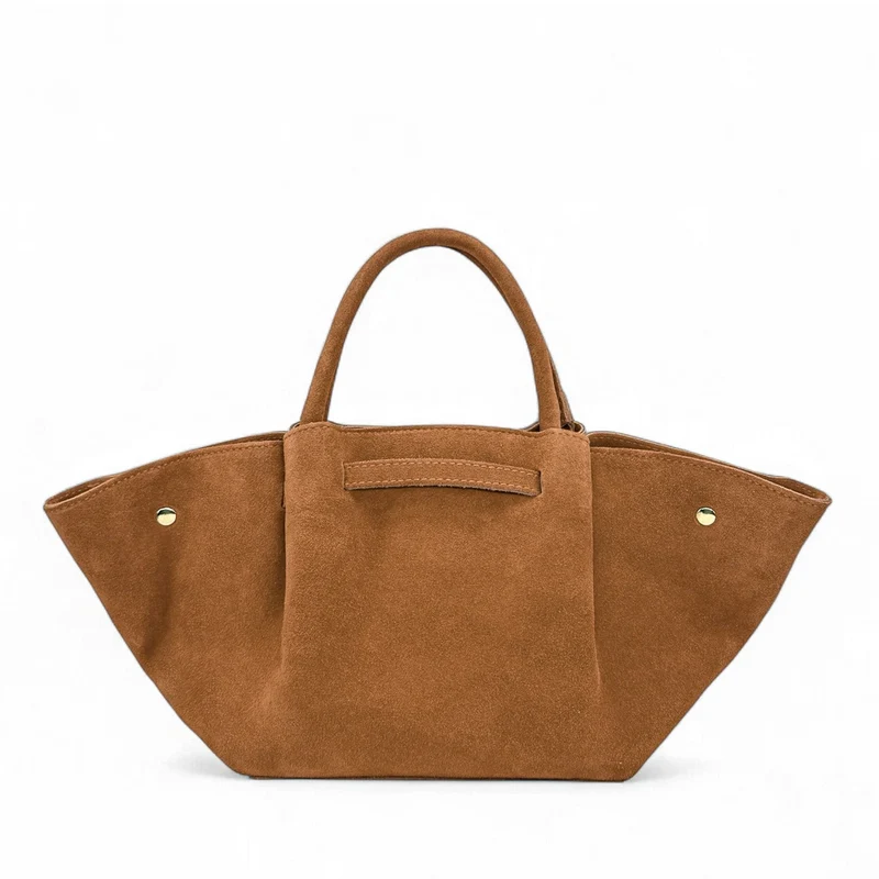 Sac cabas en daim CAPRI SUEDE Camel