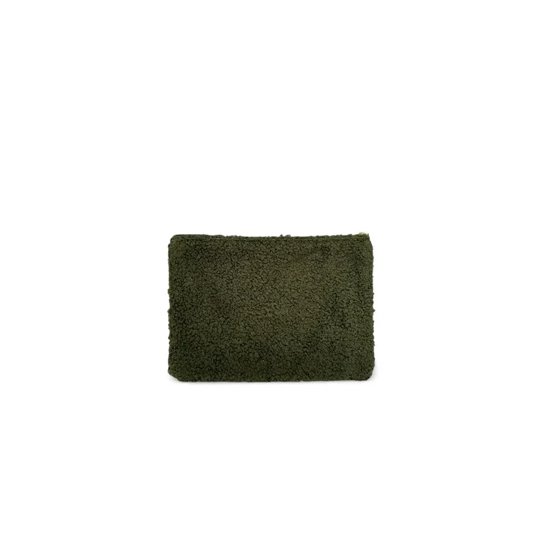 Trousse pochette en peluche PILOU COP'S Kaki