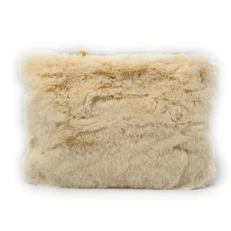 Sac pochette en fausse fourrure FURBY Savane