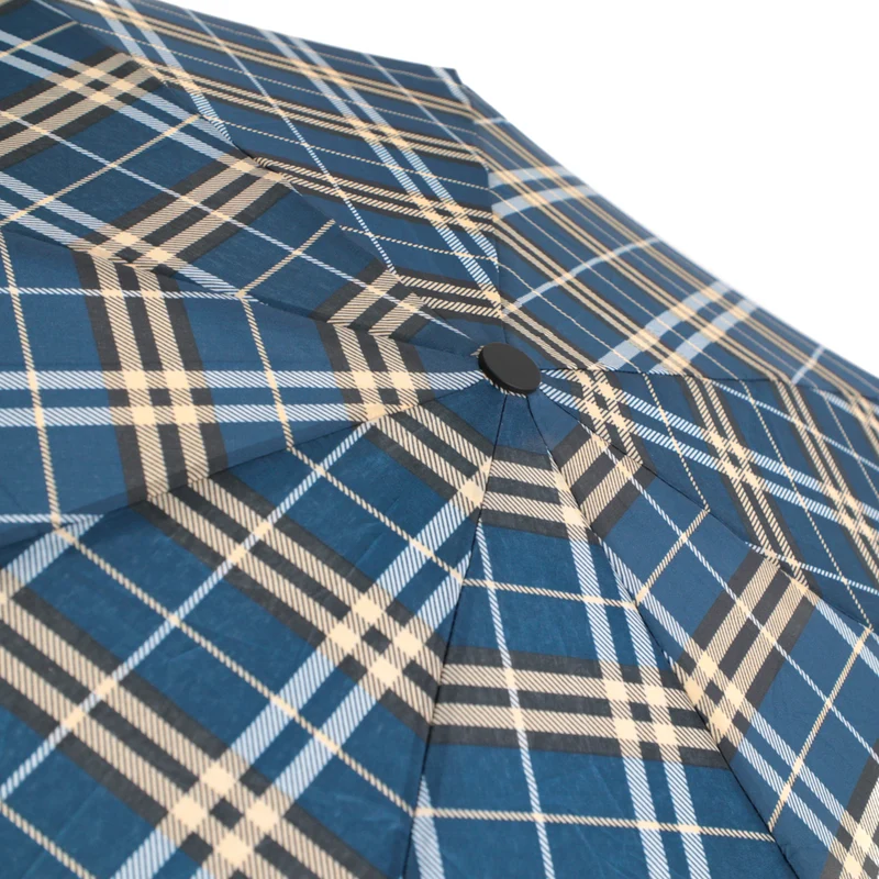 Tracker Plaid print short Umbrella
