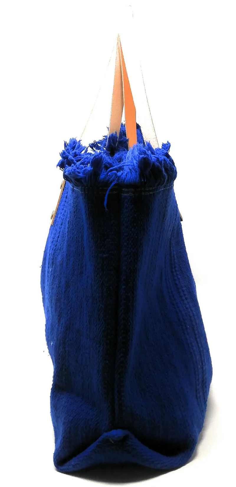 Sac de plage cabas en tissu IBIZA Bleu roi