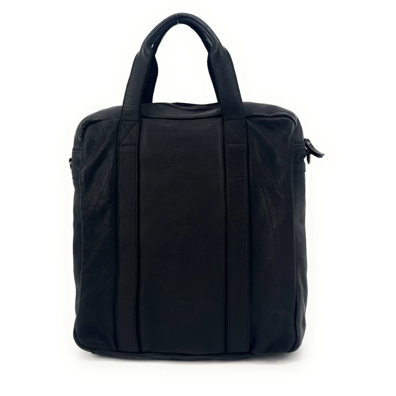Sacoche en cuir vintage SKYWALKER Noir