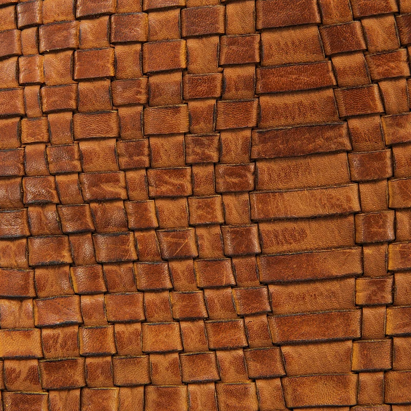 Sac besace en cuir vintage MISS BAYE Cognac