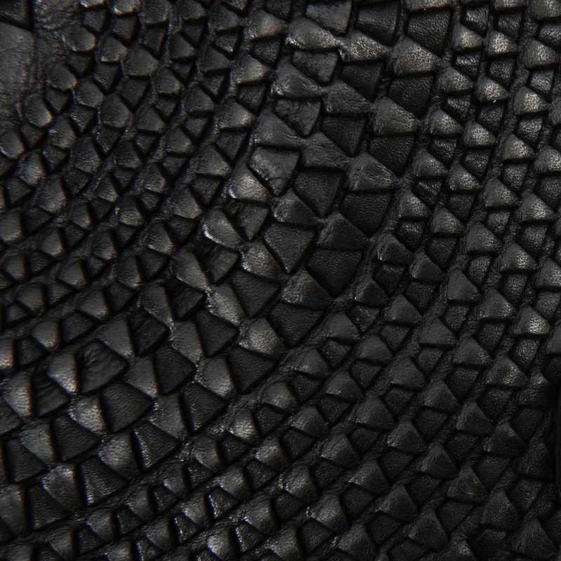 Sac rond porté épaule en cuir vintage MISS JLO Noir