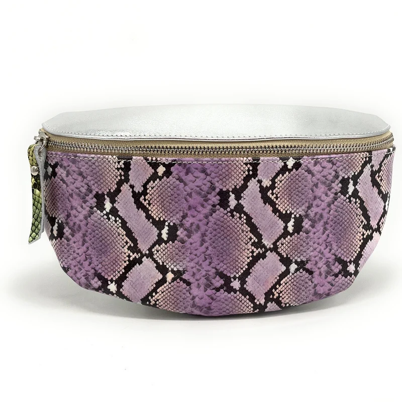 Sac banane en cuir à motif ONLY LOU multicolore 1