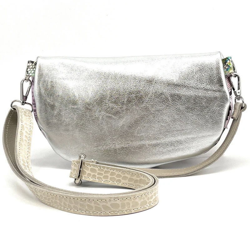 Sac banane en cuir à motif ONLY LOU multicolore 1