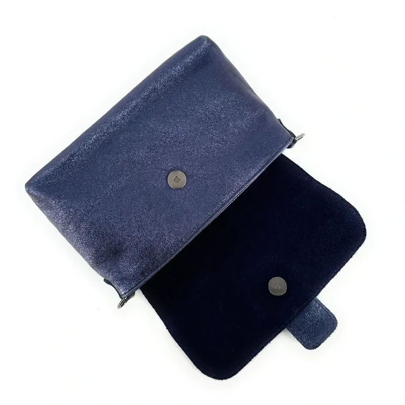 Mini sac en cuir irisé VERONE Nuit étoilée