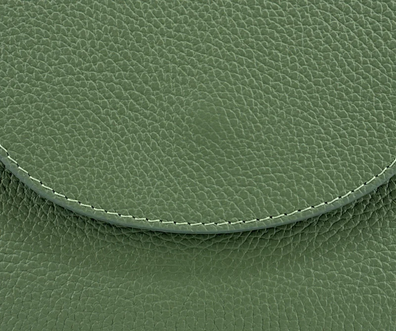 Sac à dos en cuir grainé HAILEY Vert pastel