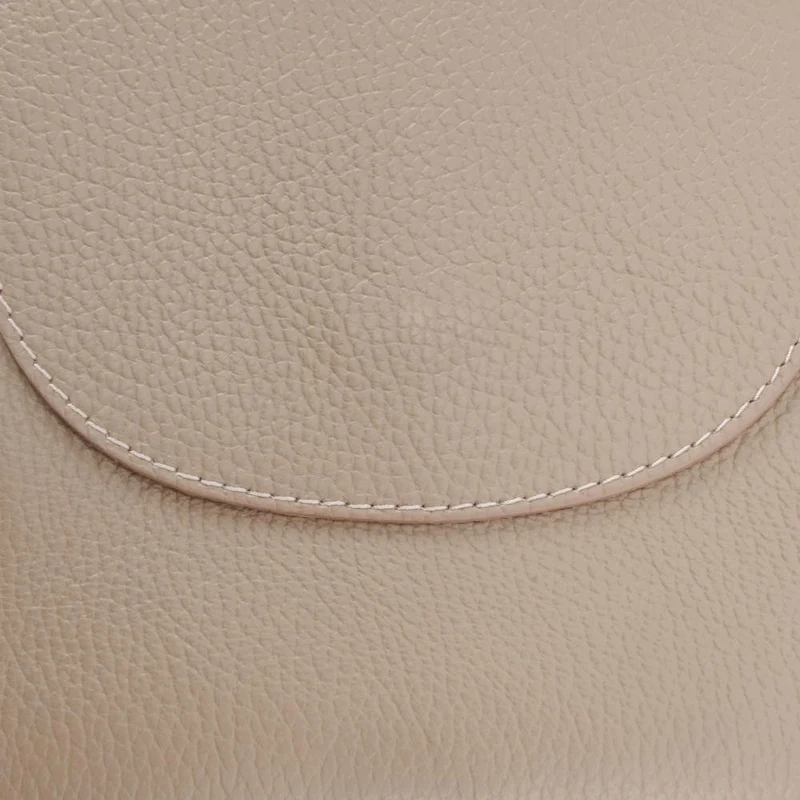 Sac à dos en cuir grainé HAILEY Rose nude