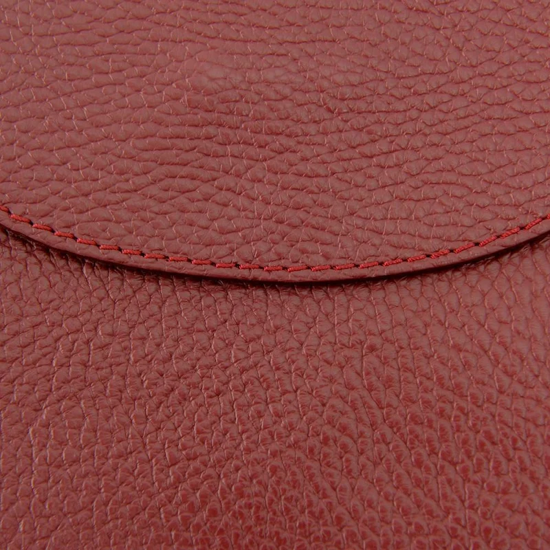 Sac à dos en cuir grainé HAILEY Bordeaux