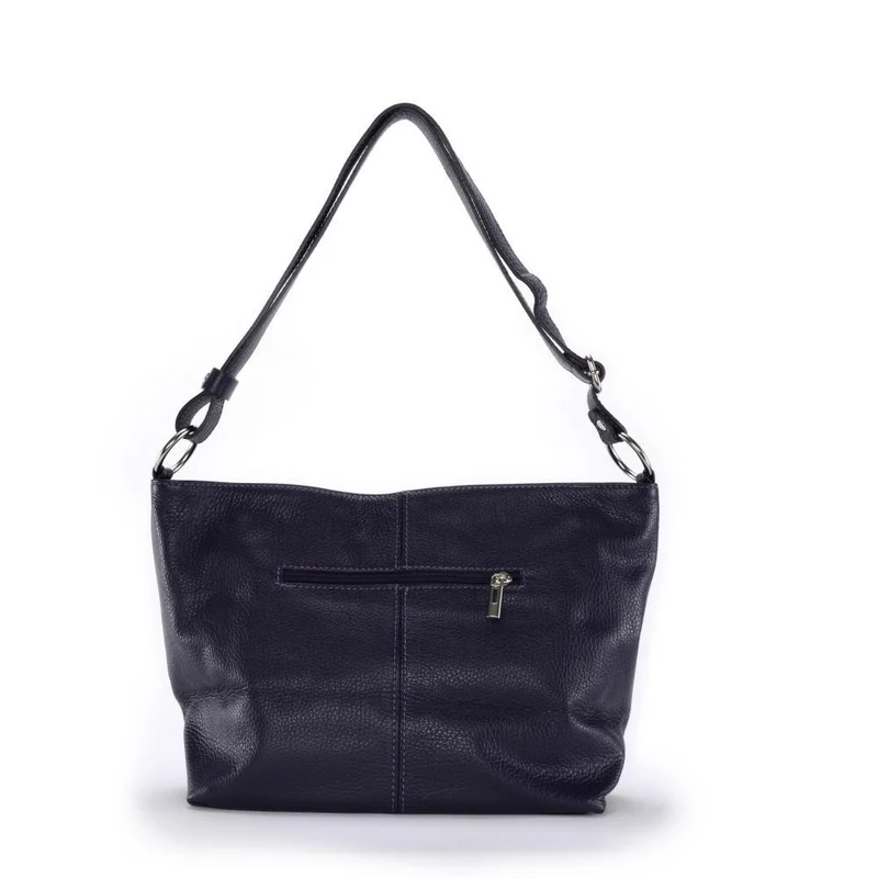 Sac à main en cuir grainé KUTA Violet