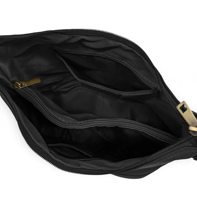 Sac seau à bandoulière en cuir grainé BEAUBOURG Noir
