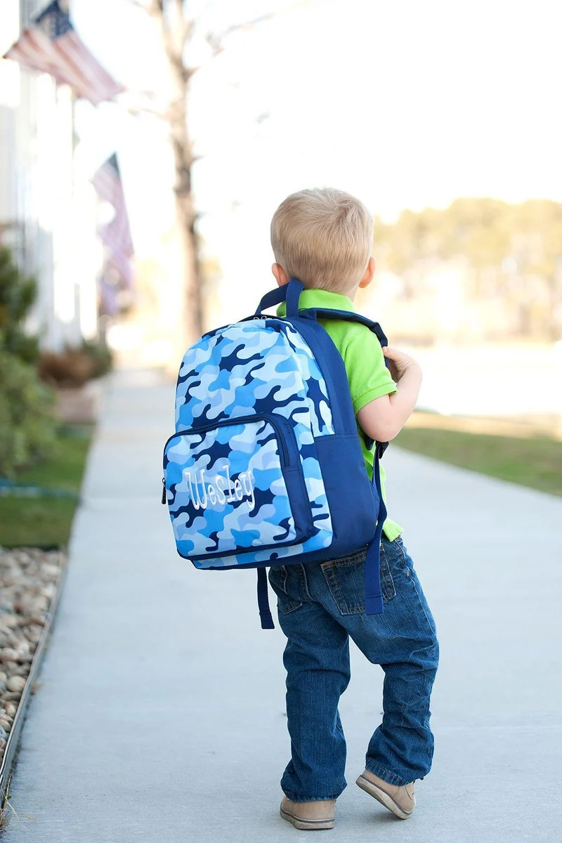 Cool Camo Preschool Backpack - Personalized