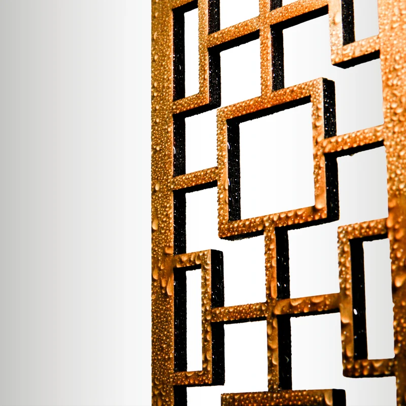 Tropical Squares Wooden Trellis