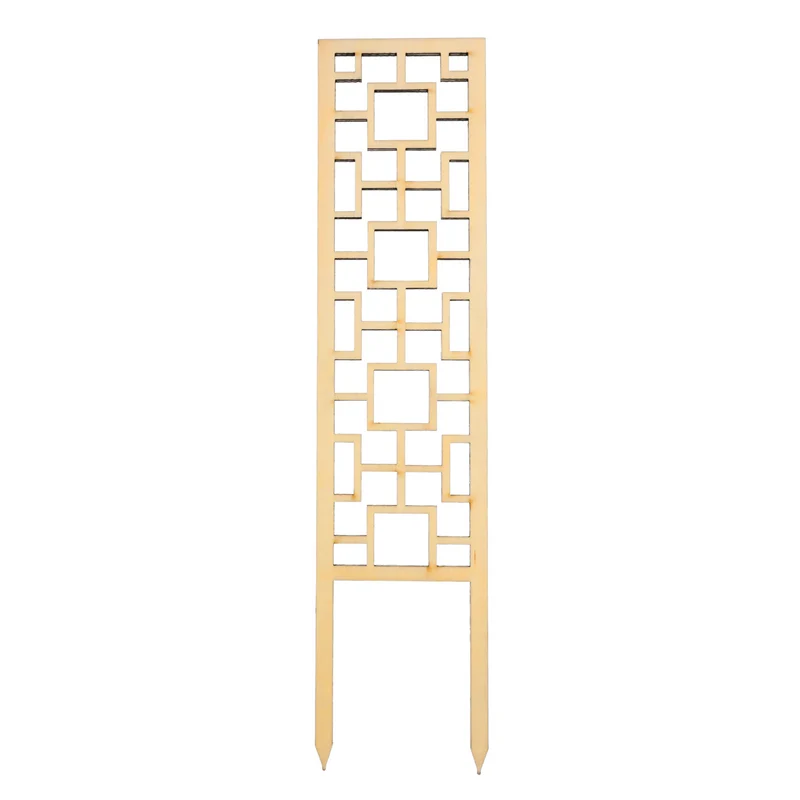Tropical Squares Wooden Trellis