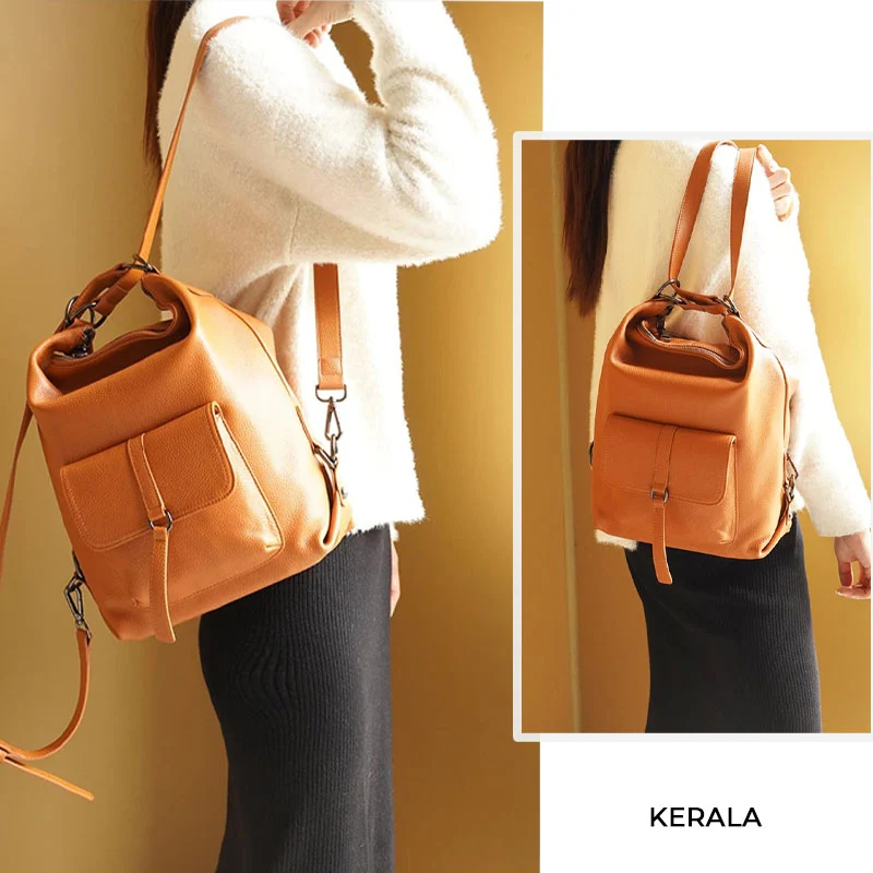 Kerala sac à main convertible sac à dos femme