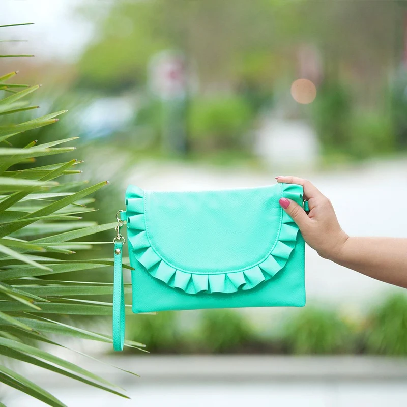 Mint Chloe Purse - Personalized