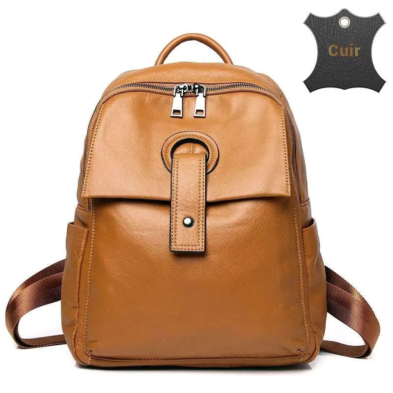 Cleveland sac à dos cuir femme
