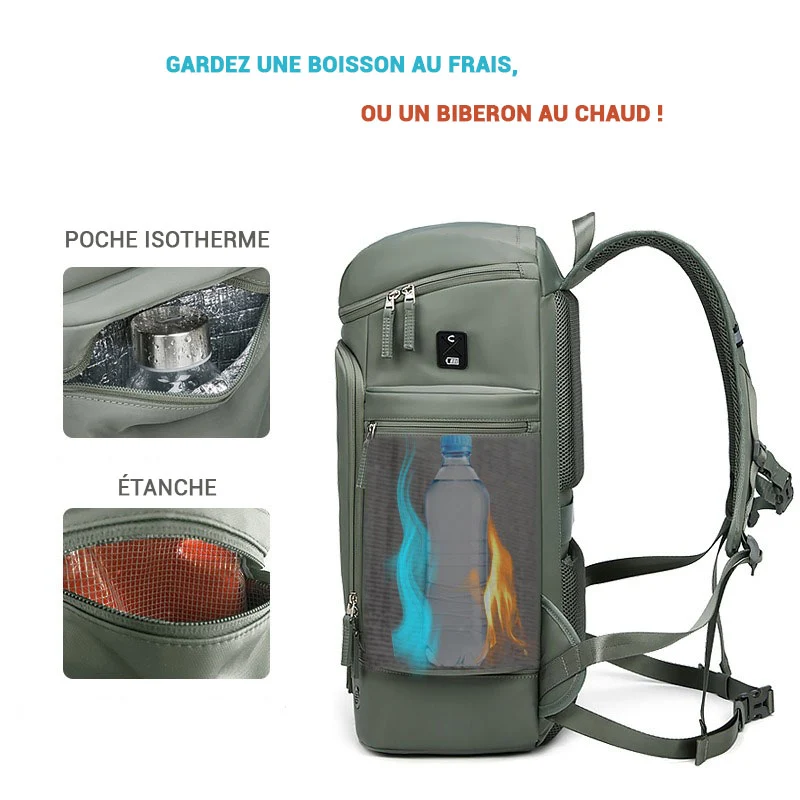 Lars grand sac à dos de voyage