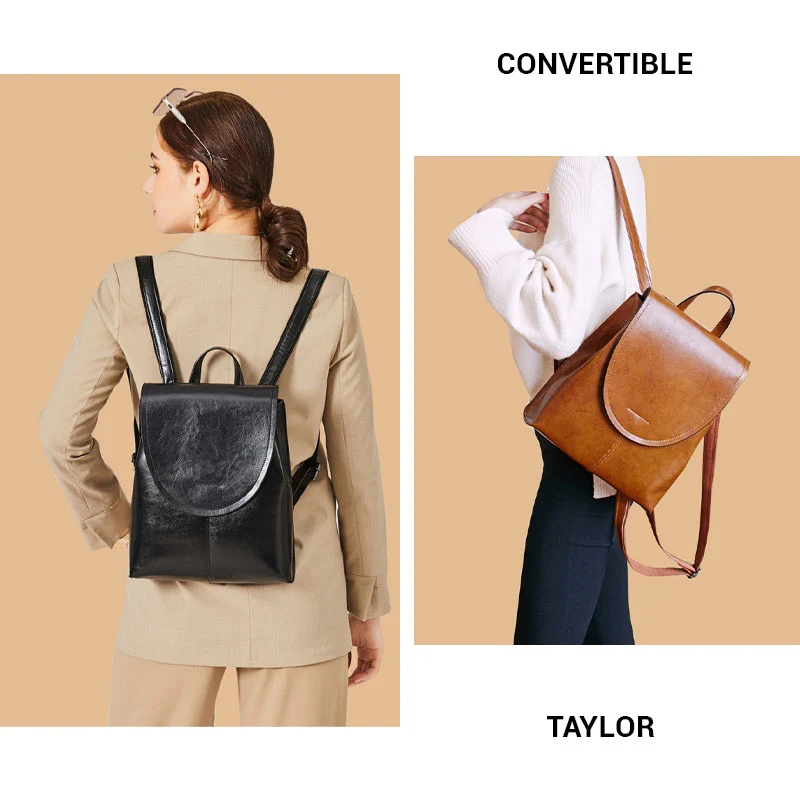 Taylor sac à main sac à dos cuir