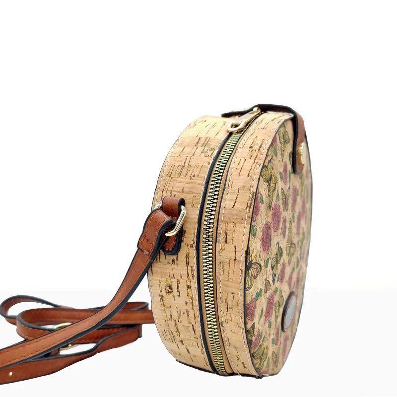 Papillons mini sac bandoulière liège