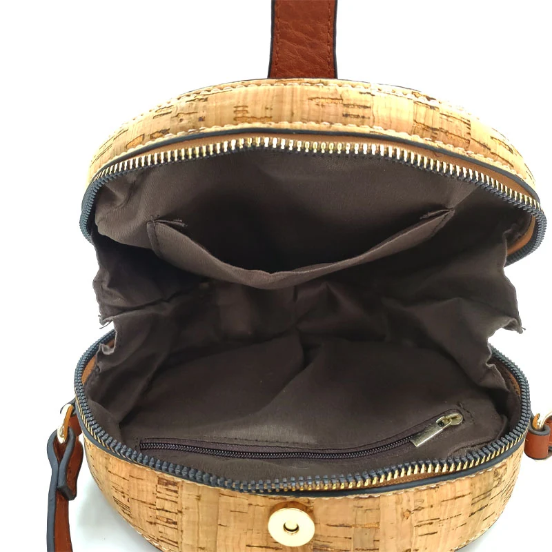 Papillons mini sac bandoulière liège